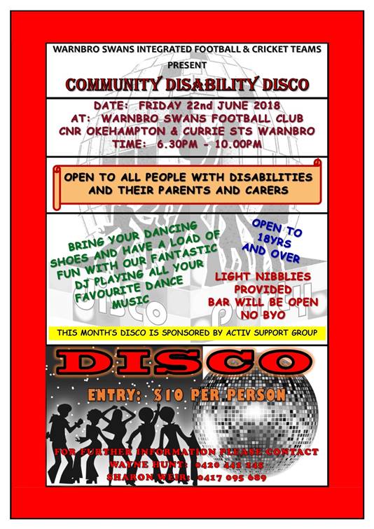 Disco Autism Association of Western Australia