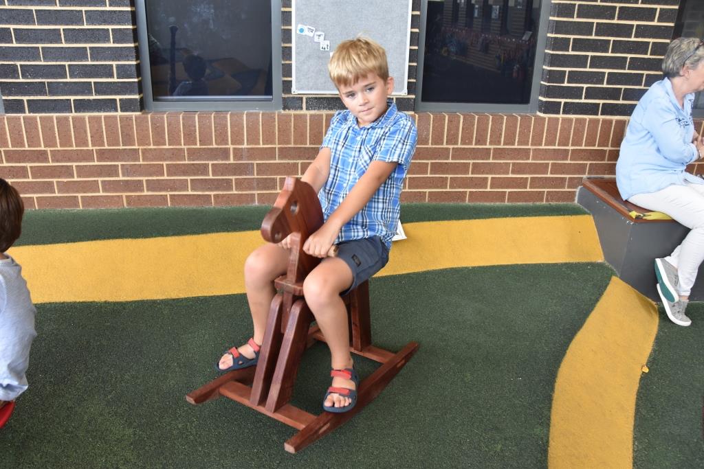 Herd of Autism Rocking Horses! Autism Association of Western Australia